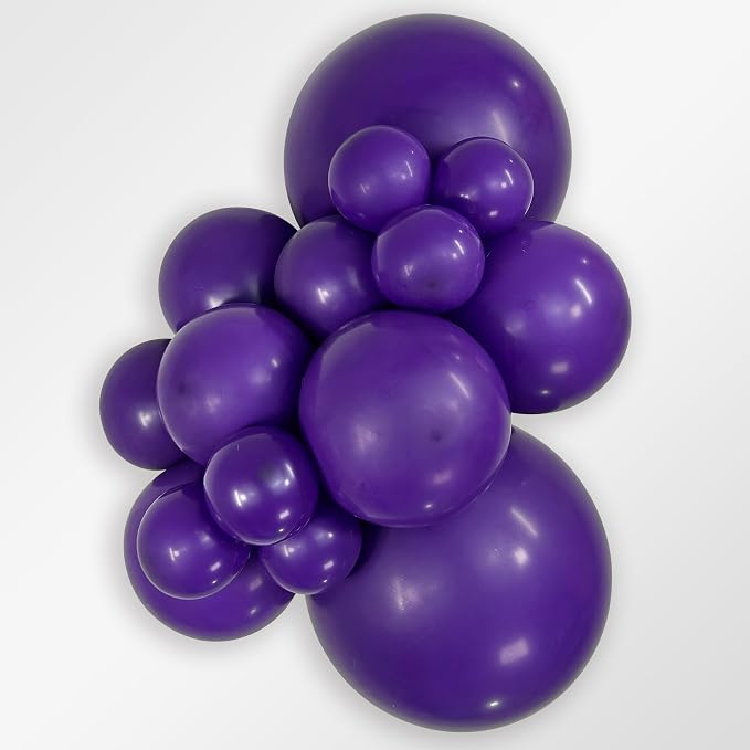 Sempertex Fashion Violet Balloons, 18 Inch, vibrant color, ships uninflated - Image 2