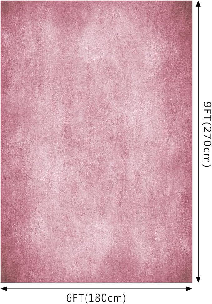 Pink Photo Backdrop Studio Abstract Texture Photography Background 6x9ft | - Image 2