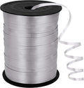 500 Yards Silver Crimped Texture Curling Ribbon by Gliberli