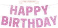 Pre-Strung Happy Birthday Banner by PerfectOccasion