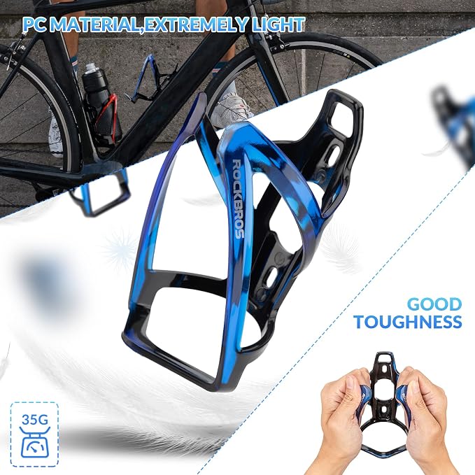 ROCKBROS Bike Water Bottle Holder Ultralight Bottle Cages - Image 3