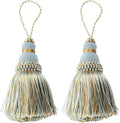 2Pcs Colorful Tassel Key Tassels DIY Accessories | 9.5 Inch Tassels by fenghuangwu