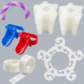 120 Balloon Clips, 2 Binding Tools, 100 Dot Adhesives, and a Balloon Chain by Unknown