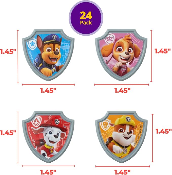DecoPac Paw Patrol Reporting For Duty Rings, Cupcake Decorations Featuring Chase - Image 4