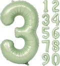 40" Olive green Number Balloon Helium Foil Mylar Balloon Birthday Digital 3 | by Exquisitehighqualitypartydecorationstomeetyoureveryneed%EF%BC%81