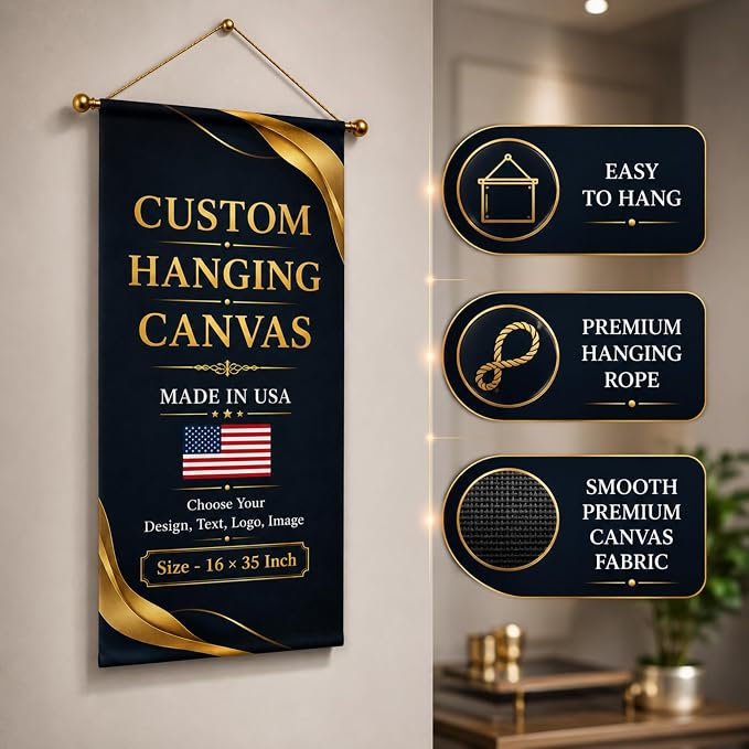 Custom Hanging Canvas Wall Art by BCB Print - Image 5