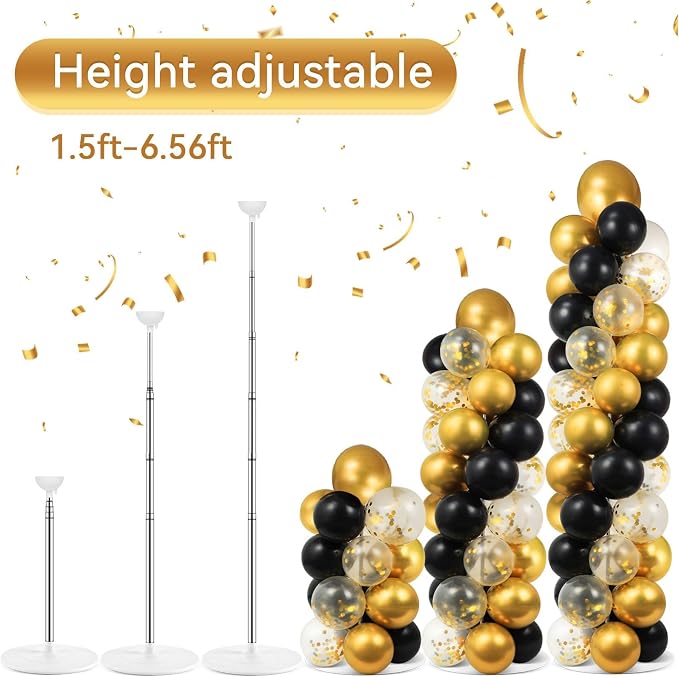 2 Sets Balloon Column Stand Kit - Image 4