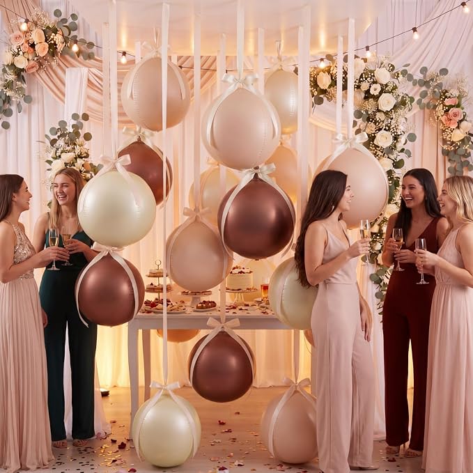 20 Pcs Boho Wedding Foil Balloons Giant 22 Inch 4d Wedding Balloons - Image 5