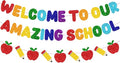 Welcome To School Banner, Welcome Sign by Bezkega