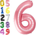 Number 5 Balloon 40 Inch Pearl Pink Balloon by Argthjy