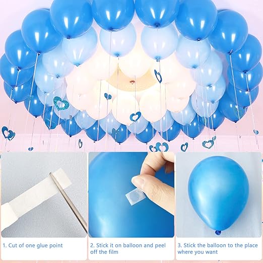 400 PCS Clear Removable Glue Point Double Sided, Glue Point Dots - Image 4