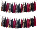 Tassel Garland Tissue Paper Tassel Banner, Tassels Party Decorations by AimtoHome