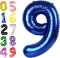 Numbers 8 Balloon 40Inch Navy Blue Balloons by Argthjy