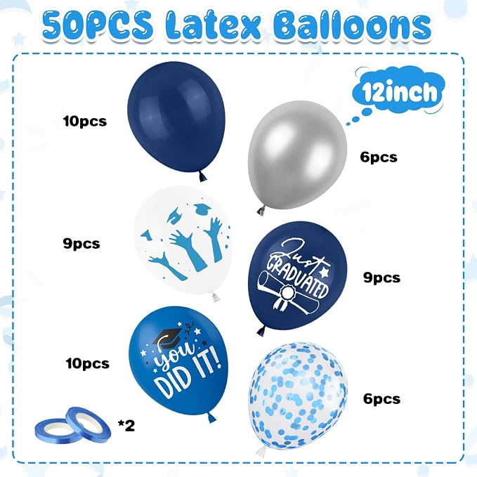 Graduation Balloons, Graduation Party Decoration - Image 2