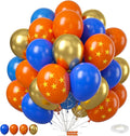 Orange and Blue Balloons by Sowide