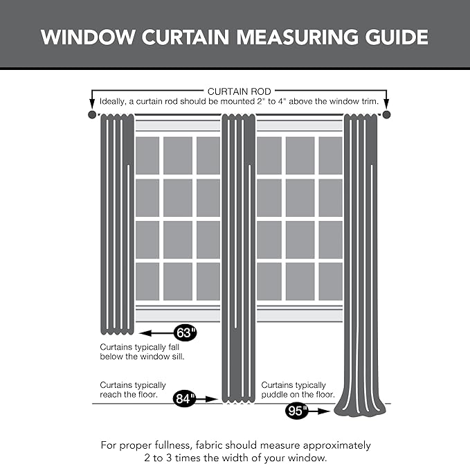 No. 918 Intersect 2-Pack Ogee Print Semi-Sheer Grommet Curtain Panel Pair - Image 6