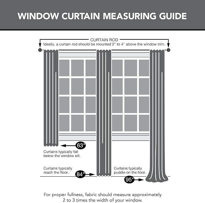 No. 918 Intersect 2-Pack Ogee Print Semi-Sheer Grommet Curtain Panel Pair - Image 6
