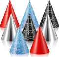 Watersay 24 Pcs Themed Party Hats Theme Cone Paper Hats by Unknown