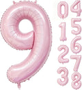 40 Inch Pink Number 9 Foil Balloon by Unknown