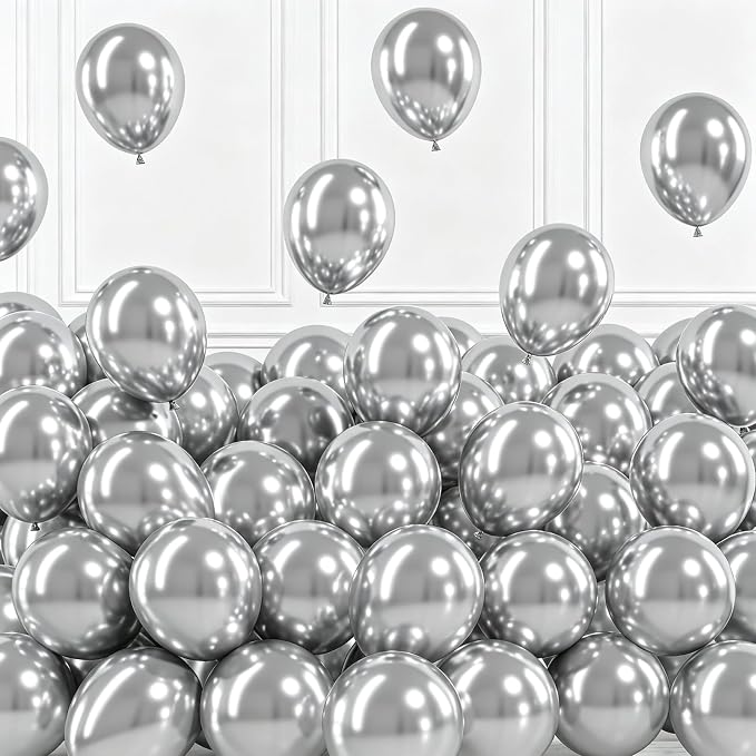 Silver Balloons by Togvu