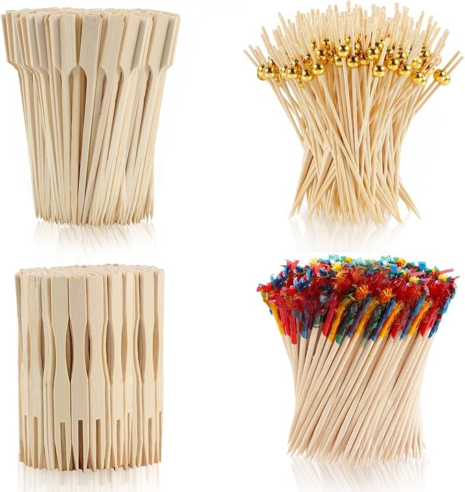 500PCS Cocktail Toothpicks for Appetizers, Party Skewers for Appetizers Picks by Unknown
