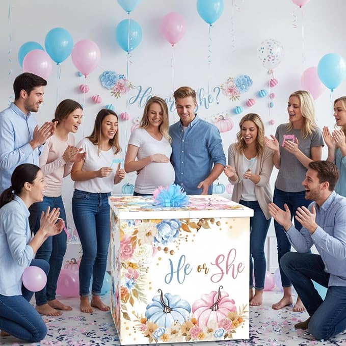 AmazingSpark 28in Giant Gender Reveal Gift Box - Image 6