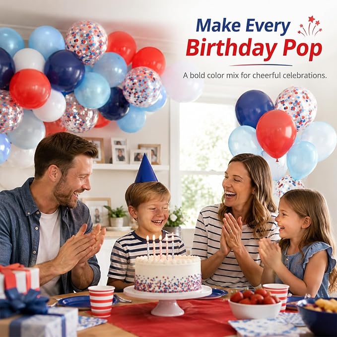 Red and Blue Balloons - Image 5