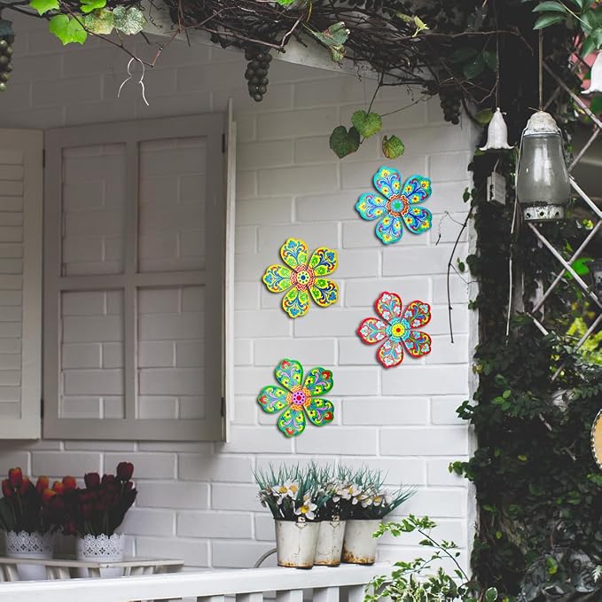 Giyyomtr Metal Flowers Wall Decor - Image 6
