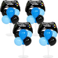 4 Sets Video Game Birthday Party Balloons Stand Kit by Naozinebi