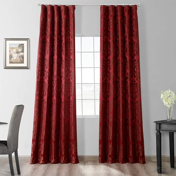 HPD Half Price Drapes Designer Damask Curtains by HalfPriceDrapes