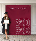 Class of 2026 Graduation Banner 5X6feet by ATFUNSHOP