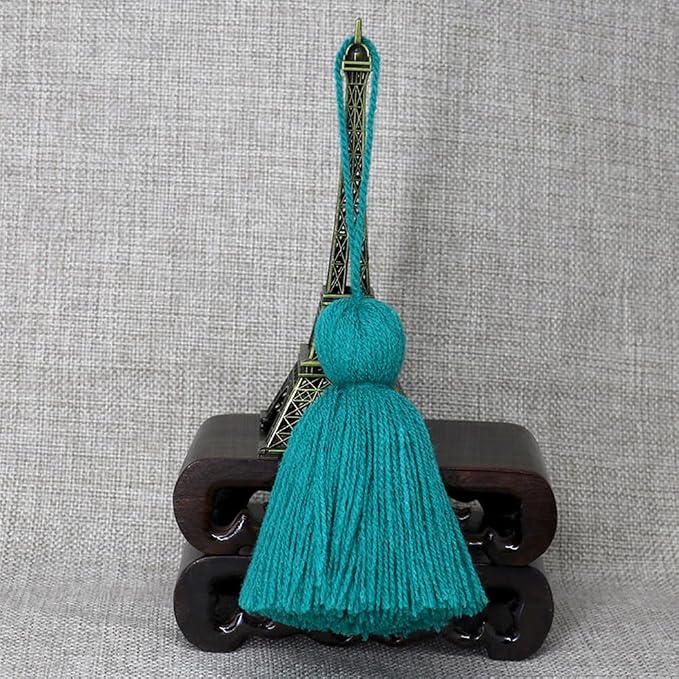 Big Size 4 PCS Tassels for Crafts, Handmade Hanging for Pillow Decor, Blanket - Image 3