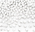 White Vase Fillers for Home Decor, Fake Crushed Ice Cubes, Vase Fillers, 150 pcs Reusable Fake ice Cubes for Photography Accessories Props Decoration for Wedding