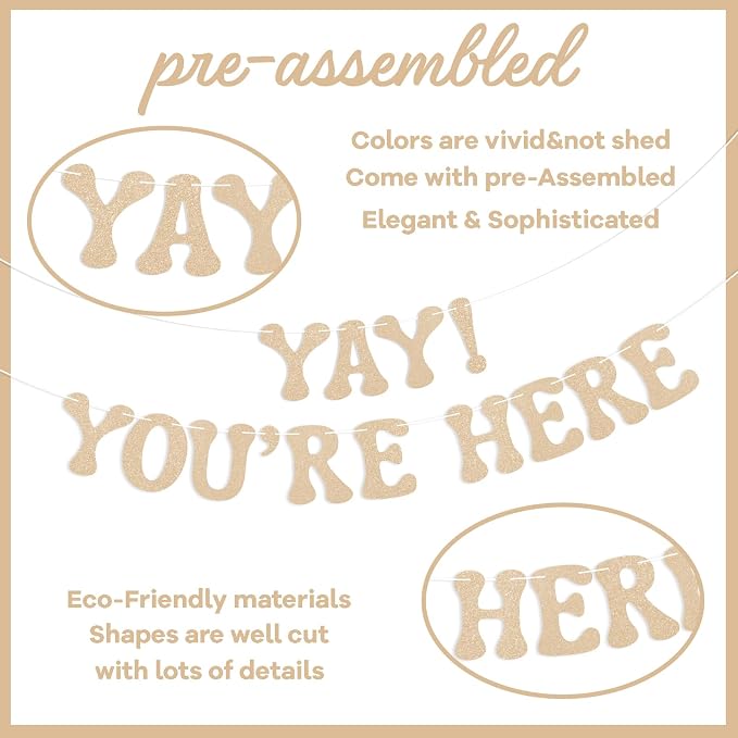 Yay！You're Here Banner - Image 3