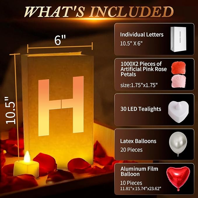 Be My Girlfriend Light Up Letters, Include Light up Letters, - Image 2