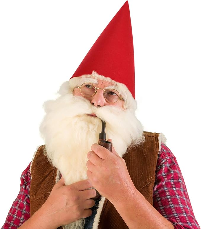 SATINIOR Gnome Hats Felt Crayon Accessory Fairy Dunce Witch Dwarf Cone Hat - Image 3