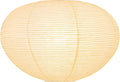 White Paper Lanterns, 20.87" Noguchi Paper Lantern Lamp shade, 1 Pack | Large by Qiokhgi