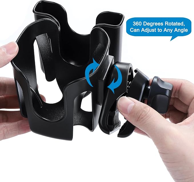Accmor Stroller Cup Holder, Walker Wheelchair Bike Drinks Holder | Universal - Image 6