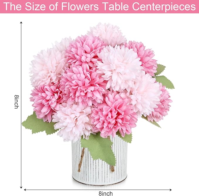 6 Set Pre-Made Flower Table Centerpieces - Image 2