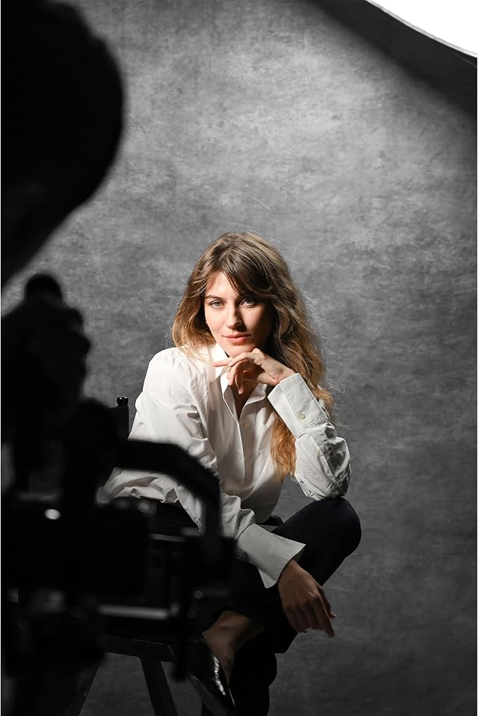 UrcTepics 6x8ft Grey Backdrop for Portraits and Headshots - Image 4
