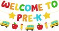 Welcome to Pre-k Banner Happy First Day of Pre-k Theme Decorations | Welcome by Lonkisyl
