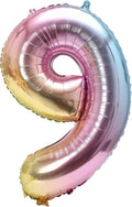 YPSelected 32 Inch Large Foil Helium Number Balloon Birthday Wedding Party 0-9 by YPSelected