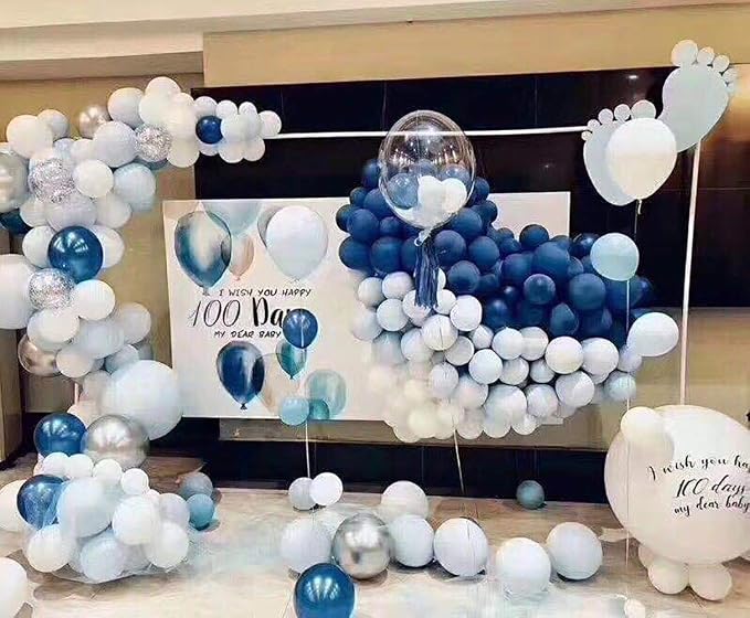 Navy Blue Balloons, Birthday Decoration, Wedding Party, Baby Shower Decorations - Image 4