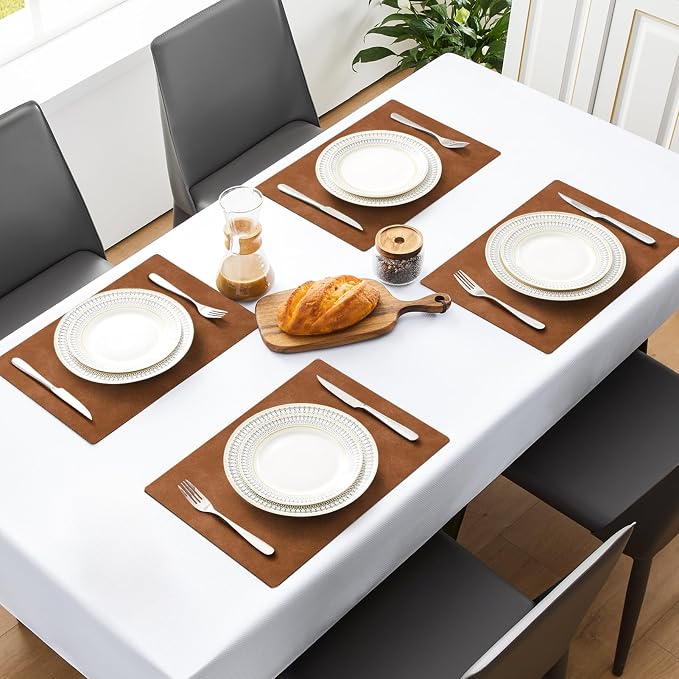 MOSAYT Vinyl Placemats Set of 6-12 X 17 Inch - Image 2