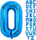 TONIFUL 40 Inch Large Blue Letter O Foil Balloons Alphabet Balloons | Giant by TONIFUL