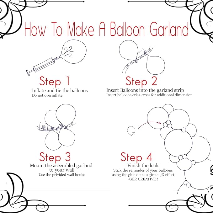 Archloon White Sand Gold Balloons Garland Arch Kit - Image 6