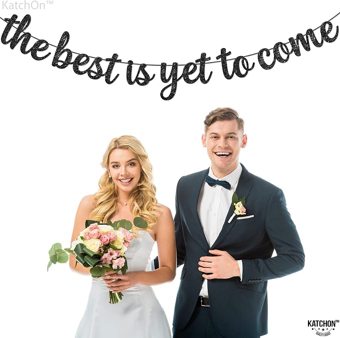 KatchOn Black Graduation Decorations 2026- No DIY 10 Feet | The Best is Yet to - Image 9