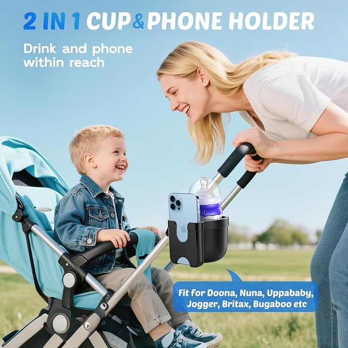 Cup Holder for Walker: Stroller Cup Holder Attachment - Image 7