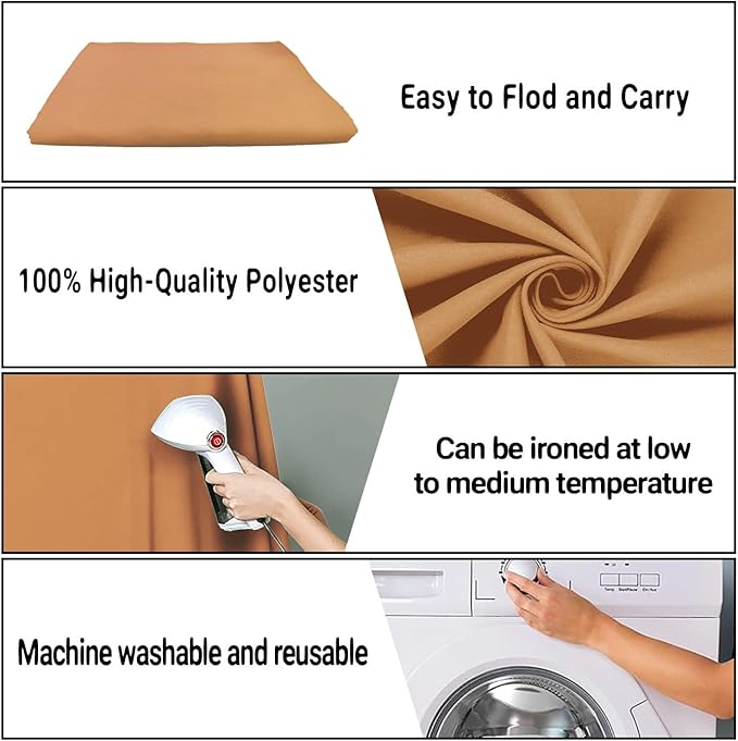 Seamless Background Cloth 10x10FT Light Pink Backdrop for Photography Studio Props