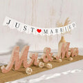 VIOPVERY Wooden Mr & Mrs Wedding Sign by VIOPVERY